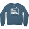 i'd rather be doing gymkhana Crewneck Sweatshirt