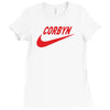 Jeremy Corbyn Ladies Fitted T-Shirt