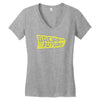 retro back to the future Women's V-Neck T-Shirt
