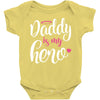 Daddy is my Hero Baby Girl Baby Bodysuit