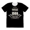 premium vintage 1999 classic perfectly aged limited edition All Over Women's T-shirt