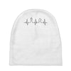 chess heartbeat Baby Beanies
