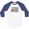 chemistry is like cooking 3/4 Sleeve Shirt