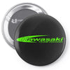 kawasaki team Pin-back button