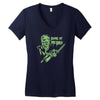 zombie bro (2) Women's V-Neck T-Shirt