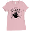 drumer vitruvian Ladies Fitted T-Shirt