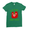 dread at the controls Ladies Fitted T-Shirt