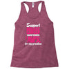 I Wear Pink For My Grandma Racerback Tank