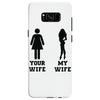 my wife your wife black design Samsung Galaxy S8
