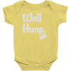 well hung Baby Onesie