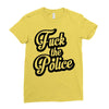 fuck the police Ladies Fitted T-Shirt