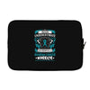 Never Underestimate the Strength of a Ovarian Cancer Warrior Laptop sleeve