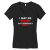 i may be wrong Women's V-Neck T-Shirt
