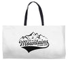 Going To The Mountains Is Going Home Weekender Totes