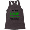 camp director Racerback Tank