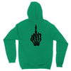 Flipping Someone Off Unisex Hoodie