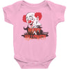 happy halloween clown Baby Bodysuit