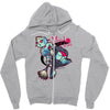 made to clean Zipper Hoodie