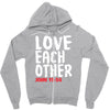love each other Zipper Hoodie