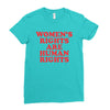 Women's Rights Are Human Rights Ladies Fitted T-Shirt