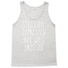 stressed depressed but well dressed Tank Top