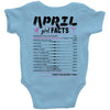 April Girl Facts Aries Baby Onesie