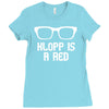 klopp is a red funny Ladies Fitted T-Shirt