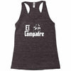 el compadre   the godfather in spanish espanol movie symbol mexcian te Racerback Tank