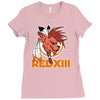 cosmo canyon reds Ladies Fitted T-Shirt