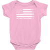 Vintage Usa Flag Baby Onesie