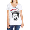horror werewolf Ladies Curvy T-Shirt