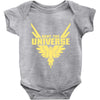 Dent The Universe Baby Onesie