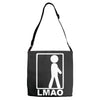 lmao laughing Adjustable Strap Totes