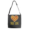 true love heart Adjustable Strap Totes