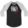 Made In 1961 All Original Parts 3/4 Sleeve Shirt