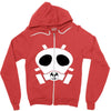 mask Zipper Hoodie