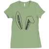 bunny ears Ladies Fitted T-Shirt