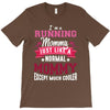 running mommy white T-Shirt