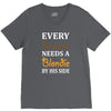 Every Brownie Needs A Blondie By His Side V-Neck Tee