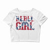 rebel girl Crop Top