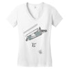 boombox Women's V-Neck T-Shirt