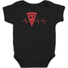 pizza is life Baby Bodysuit