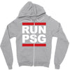 run psg paris st germain fotbal Zipper Hoodie