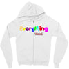 everything i need Zipper Hoodie