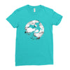 midnight desolation Ladies Fitted T-Shirt