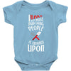 i bake because punching people is frowned upon Baby Onesie