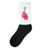 boxing gloves breast cancer Socks