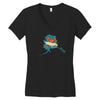 rep ak designs Women's V-Neck T-Shirt