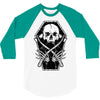 coffin and reaper 3/4 Sleeve Shirt