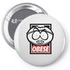 obese (collab with jay hai) Pin-back button